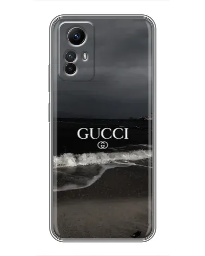 Чехол для Xiaomi Redmi Note 12s с картинкой «Gucci — морской прибой»