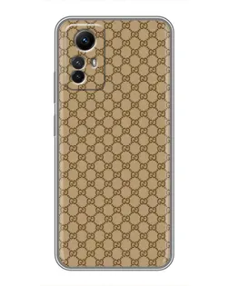Чохол для Xiaomi Redmi Note 12s з картинкою «Gucci — класичний беж» Чохол для Xiaomi Redmi Note 12s з картинкою «Gucci — класичний беж»