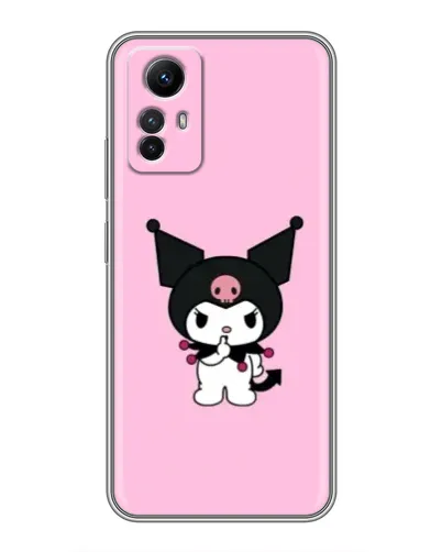 Чехол для Xiaomi Redmi Note 12s с картинкой «Kuromi — розовая нежность»