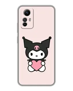 Чохол для Xiaomi Redmi Note 12s з картинкою «Kuromi та серце» Чохол для Xiaomi Redmi Note 12s з картинкою «Kuromi та серце»