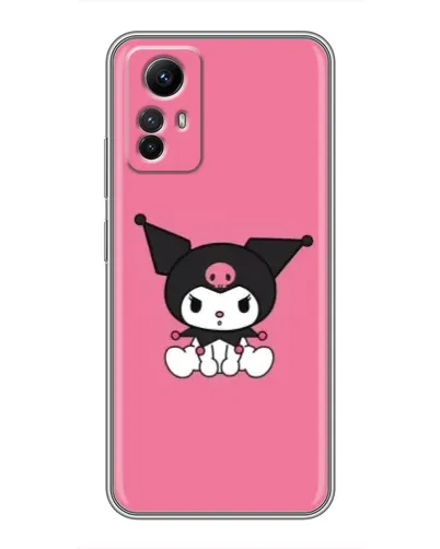 Чехол для Xiaomi Redmi Note 12s с картинкой «Хмурая Kuromi»