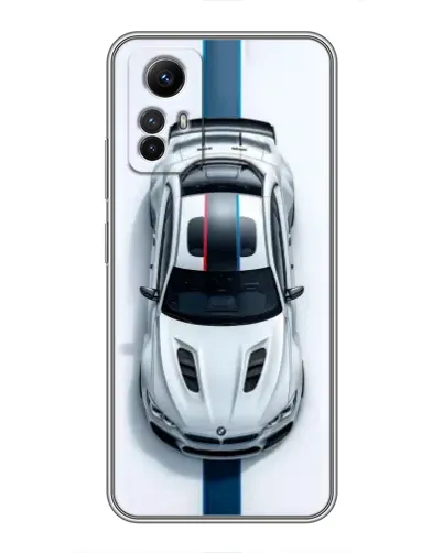 Чехол для Xiaomi Redmi Note 12s с картинкой «Вид сверху — BMW M» Чехол для Xiaomi Redmi Note 12s с картинкой «Вид сверху — BMW M»