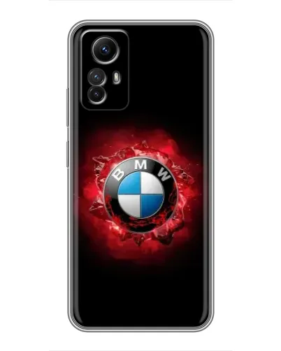 Чехол для Xiaomi Redmi Note 12s с картинкой «Логотип BMW — вспышка» Чехол для Xiaomi Redmi Note 12s с картинкой «Логотип BMW — вспышка»