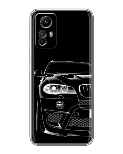 Чехол для Xiaomi Redmi Note 12s с картинкой «Темный силуэт BMW» Чехол для Xiaomi Redmi Note 12s с картинкой «Темный силуэт BMW»