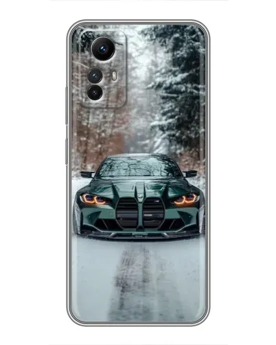 Чехол для Xiaomi Redmi Note 12s с картинкой «BMW в зимнем лесу» Чехол для Xiaomi Redmi Note 12s с картинкой «BMW в зимнем лесу»