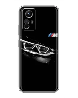 Чехол для Xiaomi Redmi Note 12s с картинкой «BMW — взгляд тигра»