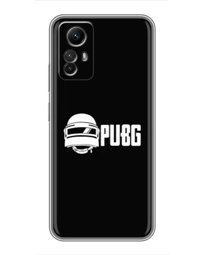 Чехол для Xiaomi Redmi Note 12s с картинкой «PUBG — классический лого»