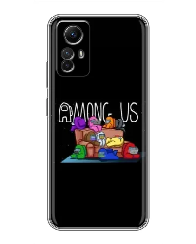 Чехол для Xiaomi Redmi Note 12s с картинкой «Логотип Among Us» Чехол для Xiaomi Redmi Note 12s с картинкой «Логотип Among Us»