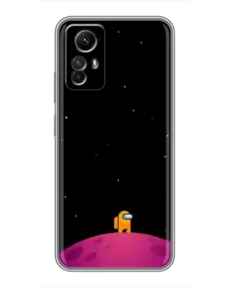 Чохол для Xiaomi Redmi Note 12s з картинкою «Самотній герой на планеті» Чохол для Xiaomi Redmi Note 12s з картинкою «Самотній герой на планеті»