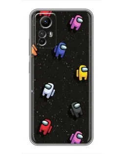 Чохол для Xiaomi Redmi Note 12s з картинкою «Космічний патерн Among Us» Чохол для Xiaomi Redmi Note 12s з картинкою «Космічний патерн Among Us»