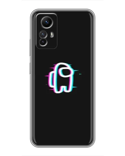 Чехол для Xiaomi Redmi Note 12s с картинкой «Among Us неон» Чехол для Xiaomi Redmi Note 12s с картинкой «Among Us неон»