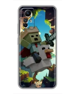 Чохол для Xiaomi Redmi Note 12s з картинкою «Стів та гусь» Чохол для Xiaomi Redmi Note 12s з картинкою «Стів та гусь»