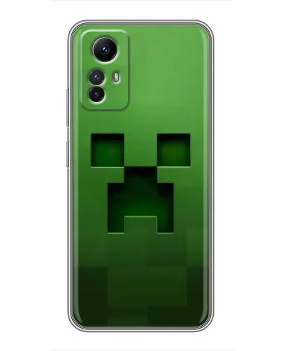 Чехол для Xiaomi Redmi Note 12s с картинкой «Крипер микро-дизайн»