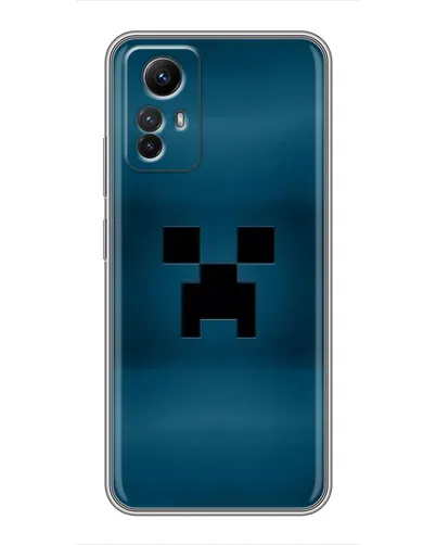 Чехол для Xiaomi Redmi Note 12s с картинкой «Крипер текстура»