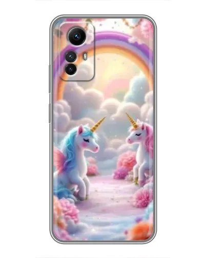 Чехол для Xiaomi Redmi Note 12s с картинкой «Радуга и единороги» Чехол для Xiaomi Redmi Note 12s с картинкой «Радуга и единороги»