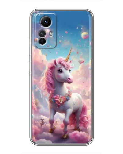 Чехол для Xiaomi Redmi Note 12s с картинкой «Единорог среди облаков» Чехол для Xiaomi Redmi Note 12s с картинкой «Единорог среди облаков»