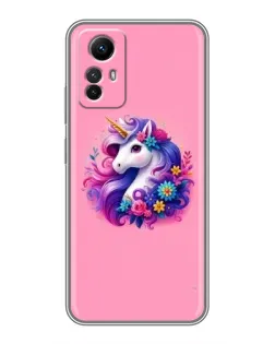 Чехол для Xiaomi Redmi Note 12s с картинкой «Сказочный единорог»