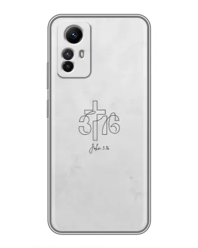 Чехол для Xiaomi Redmi Note 12s с картинкой «Иоанна 3:16 Крест» Чехол для Xiaomi Redmi Note 12s с картинкой «Иоанна 3:16 Крест»