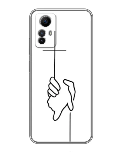 Чехол для Xiaomi Redmi Note 12s с картинкой «Рука держит» Чехол для Xiaomi Redmi Note 12s с картинкой «Рука держит»