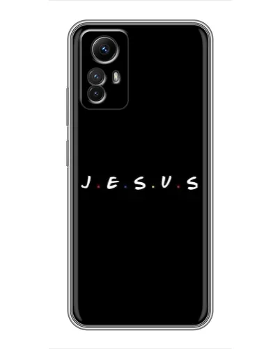 Чехол для Xiaomi Redmi Note 12s с картинкой «Точки веры J.E.S.U.S.» Чехол для Xiaomi Redmi Note 12s с картинкой «Точки веры J.E.S.U.S.»