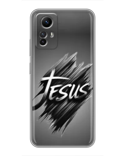 Чехол для Xiaomi Redmi Note 12s с картинкой «Надпись Jesus Graffiti» Чехол для Xiaomi Redmi Note 12s с картинкой «Надпись Jesus Graffiti»