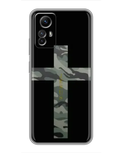 Чехол для Xiaomi Redmi Note 12s с картинкой «Милитари Крест» Чехол для Xiaomi Redmi Note 12s с картинкой «Милитари Крест»