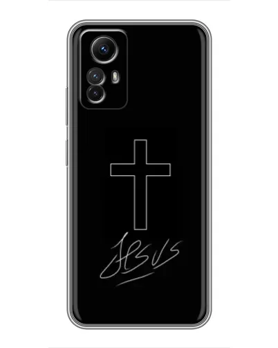 Чохол для Xiaomi Redmi Note 12s з картинкою «Графічний хрест Jesus» Чохол для Xiaomi Redmi Note 12s з картинкою «Графічний хрест Jesus»