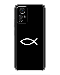 Чохол для Xiaomi Redmi Note 12s з картинкою «Символ риби Jesus» Чохол для Xiaomi Redmi Note 12s з картинкою «Символ риби Jesus»