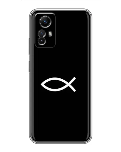 Чохол для Xiaomi Redmi Note 12s з картинкою «Символ риби Jesus» Чохол для Xiaomi Redmi Note 12s з картинкою «Символ риби Jesus»