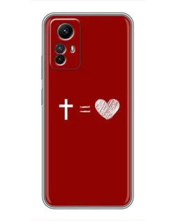 Чохол для Xiaomi Redmi Note 12s з картинкою «Рівняння любові» Чохол для Xiaomi Redmi Note 12s з картинкою «Рівняння любові»