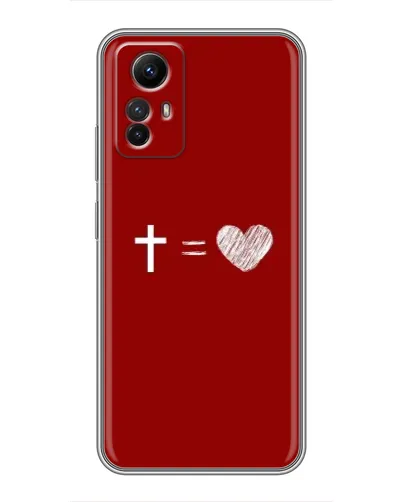 Чохол для Xiaomi Redmi Note 12s з картинкою «Рівняння любові» Чохол для Xiaomi Redmi Note 12s з картинкою «Рівняння любові»