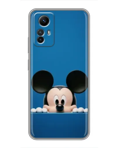 Чехол для Xiaomi Redmi Note 12s с картинкой «Микки выглядывает»