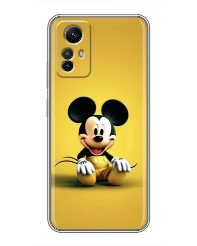 Чехол для Xiaomi Redmi Note 12s с картинкой «Микки на желтом»