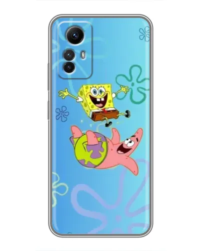 Чехол для Xiaomi Redmi Note 12s с картинкой «Спанч Боб и Патрик» Чехол для Xiaomi Redmi Note 12s с картинкой «Спанч Боб и Патрик»