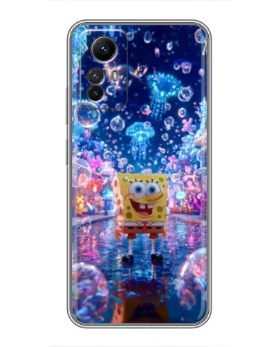 Чехол для Xiaomi Redmi Note 12s с картинкой «Неоновый океан» Чехол для Xiaomi Redmi Note 12s с картинкой «Неоновый океан»