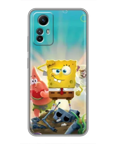 Чехол для Xiaomi Redmi Note 12s с картинкой «Спанч Боб победитель» Чехол для Xiaomi Redmi Note 12s с картинкой «Спанч Боб победитель»