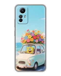 Чехол для Xiaomi Redmi Note 12s с картинкой «Автомобильное путешествие»