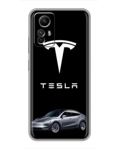 Чехол для Xiaomi Redmi Note 12s с картинкой «Tesla Model Y» Чехол для Xiaomi Redmi Note 12s с картинкой «Tesla Model Y»
