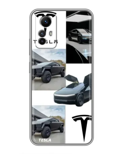 Чехол для Xiaomi Redmi Note 12s с картинкой «Коллаж Cybertruck Tesla» Чехол для Xiaomi Redmi Note 12s с картинкой «Коллаж Cybertruck Tesla»