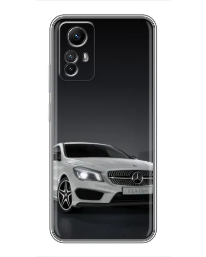 Чехол для Xiaomi Redmi Note 12s с картинкой «Mercedes AMG GT Silver»