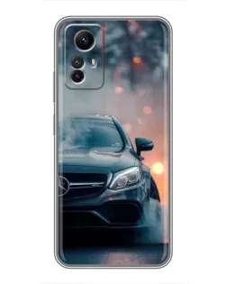 Чохол для Xiaomi Redmi Note 12s з картинкою «Mercedes — нічне місто» Чохол для Xiaomi Redmi Note 12s з картинкою «Mercedes — нічне місто»