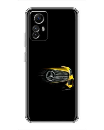 Чехол для Xiaomi Redmi Note 12s с картинкой «Mercedes — ретро стиль»