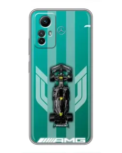 Чехол для Xiaomi Redmi Note 12s с картинкой «Mercedes AMG Petronas»