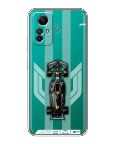 Чехол для Xiaomi Redmi Note 12s с картинкой «Mercedes AMG Petronas»