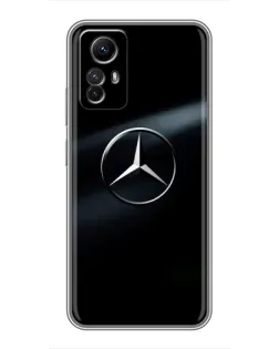Чохол для Xiaomi Redmi Note 12s з картинкою «Mercedes на металі»
