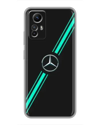 Чохол для Xiaomi Redmi Note 12s з картинкою «Спортивні лінії Mercedes» Чохол для Xiaomi Redmi Note 12s з картинкою «Спортивні лінії Mercedes»