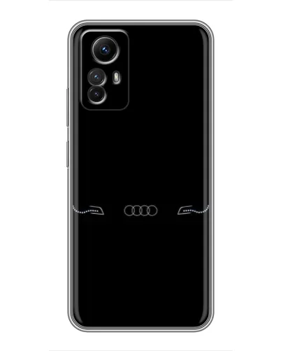 Чехол для Xiaomi Redmi Note 12s с картинкой «Audi — световой подпись» Чехол для Xiaomi Redmi Note 12s с картинкой «Audi — световой подпись»