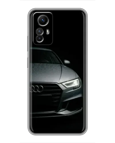 Чехол для Xiaomi Redmi Note 12s с картинкой «Audi — детализация кузова» Чехол для Xiaomi Redmi Note 12s с картинкой «Audi — детализация кузова»