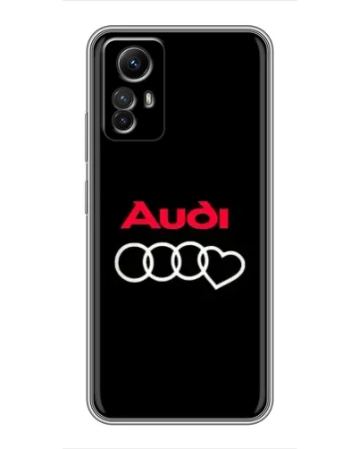 Чехол для Xiaomi Redmi Note 12s с картинкой «Логотип Audi Heart» Чехол для Xiaomi Redmi Note 12s с картинкой «Логотип Audi Heart»