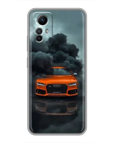 Чехол для Xiaomi Redmi Note 12s с картинкой «Audi в облаках дыма» Чехол для Xiaomi Redmi Note 12s с картинкой «Audi в облаках дыма»